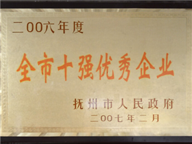 Top Ten Excellent Enterprises